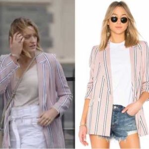 Free People Uptown Girl Striped Blazer - Sz S